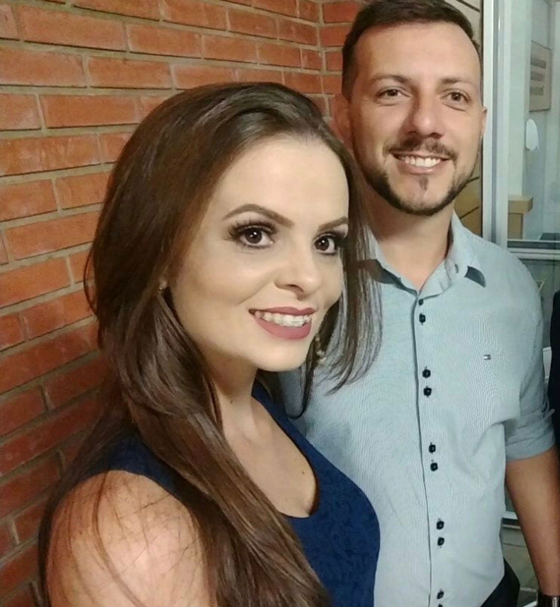 Tatiane Brollo e Gilmar de Oliveira